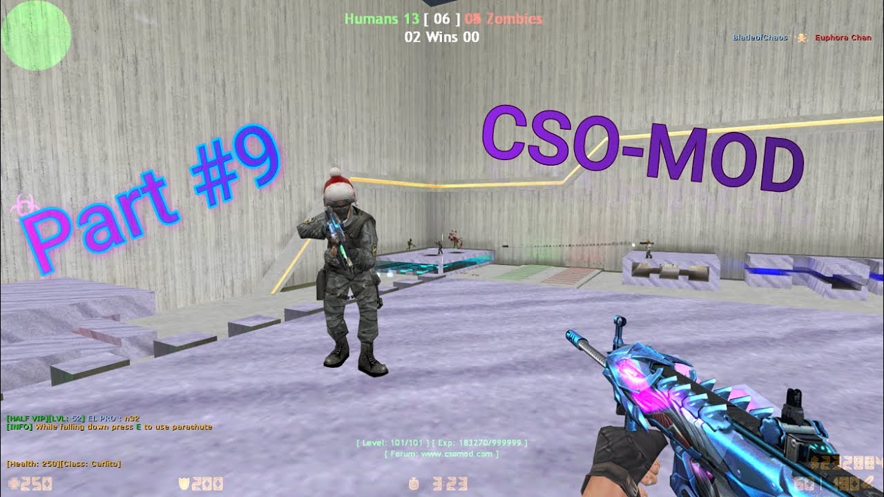Counter-Strike 1.6:[ZOMBIES]+[CSO MOD] [#1] CSOMOD.COM [Since 2012] [New Weapons] #9