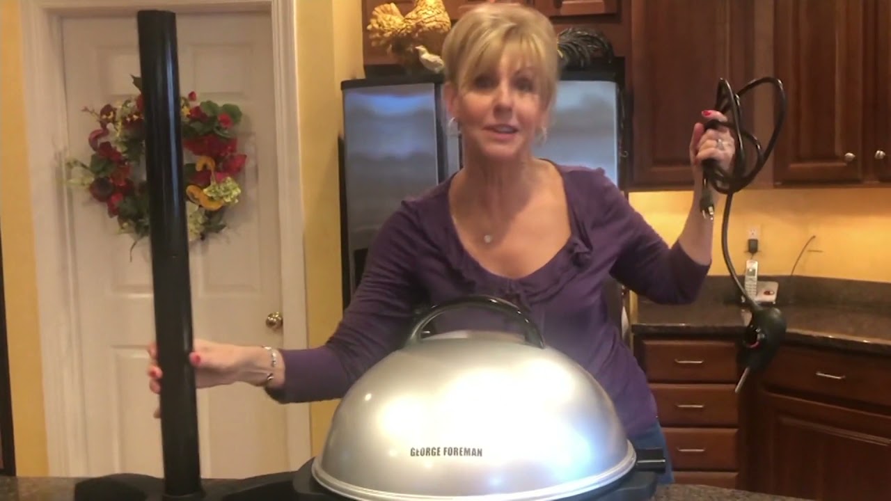 George Foreman 15-Serving Indoor/Outdoor Plus Electric Grill on QVC