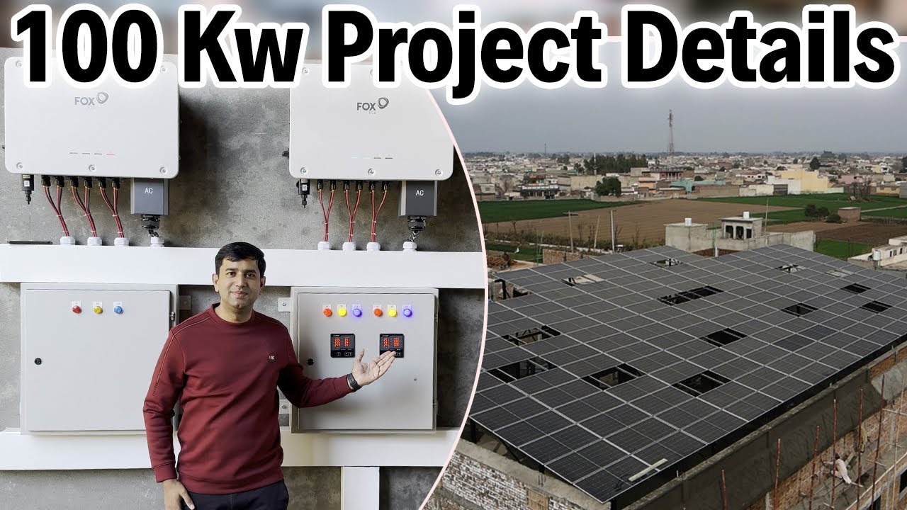 100 kw Solar Project Installation