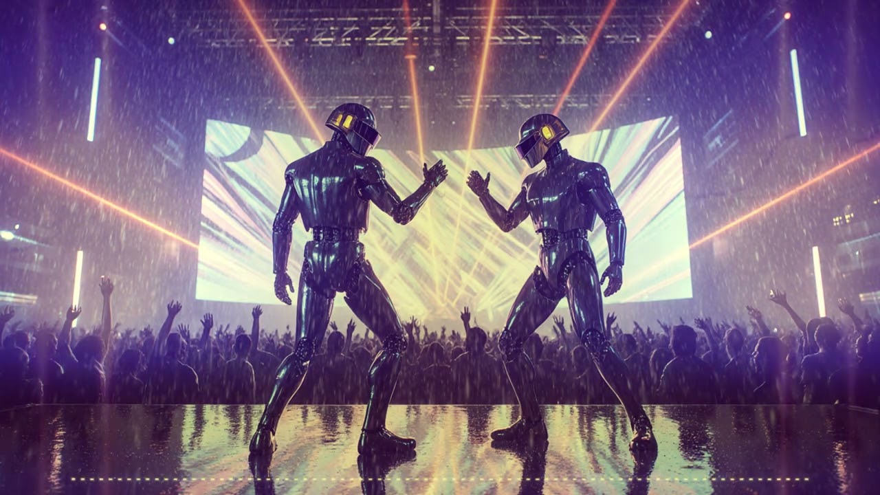 🔥 Neon Disco Illusion 🌌 Chill Disco x Sunset Groove x Daft Punk Magic!