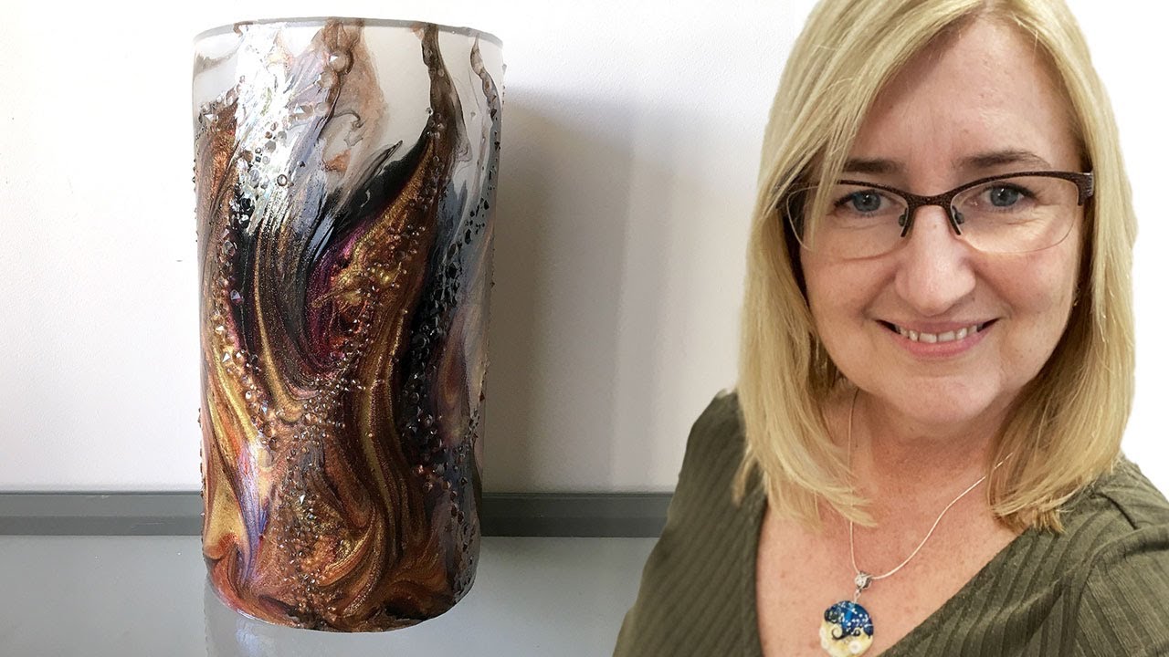 How to bend curing resin into a curved shape