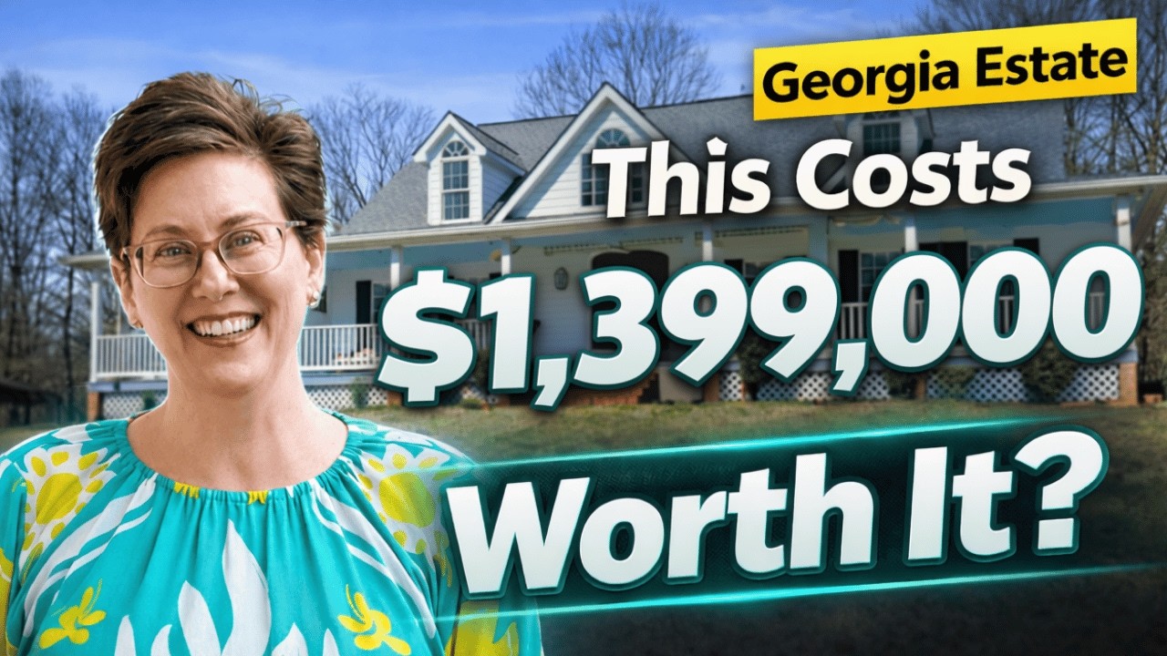 21 Acres + Secret Room in Ellijay! North Georgia Estate Tour | Jenny Smith and Associates