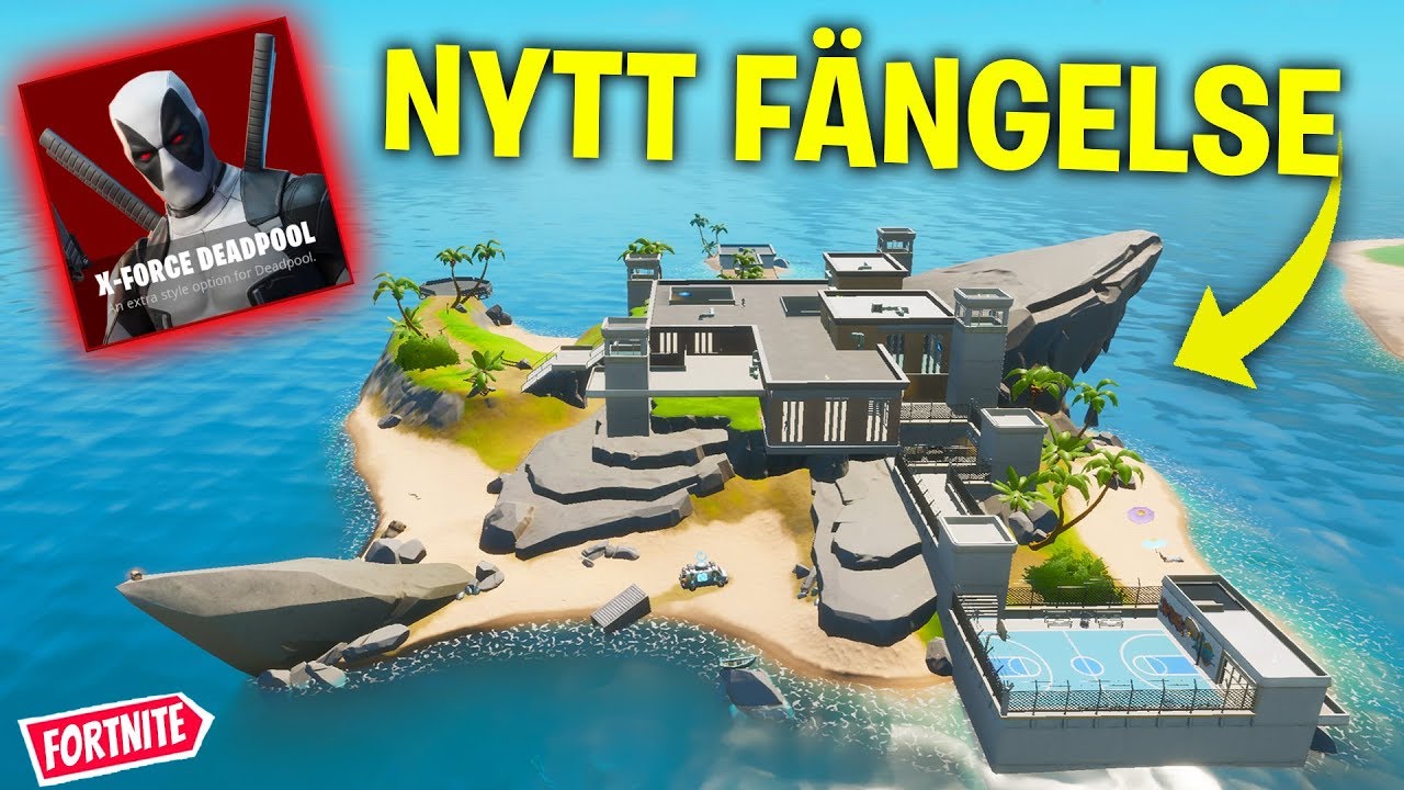 ETT HELT NYTT FÄNGELSE I FORTNITE! GALEN LOOT & NY DEADPOOL-OUTFIT LÄCKT! *UPDATE VIDEO*