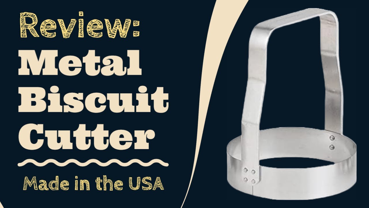 Metal Biscuit Cutter by Kwik Kut  -  REVIEW  -  Strong, affordable & made in the USA!