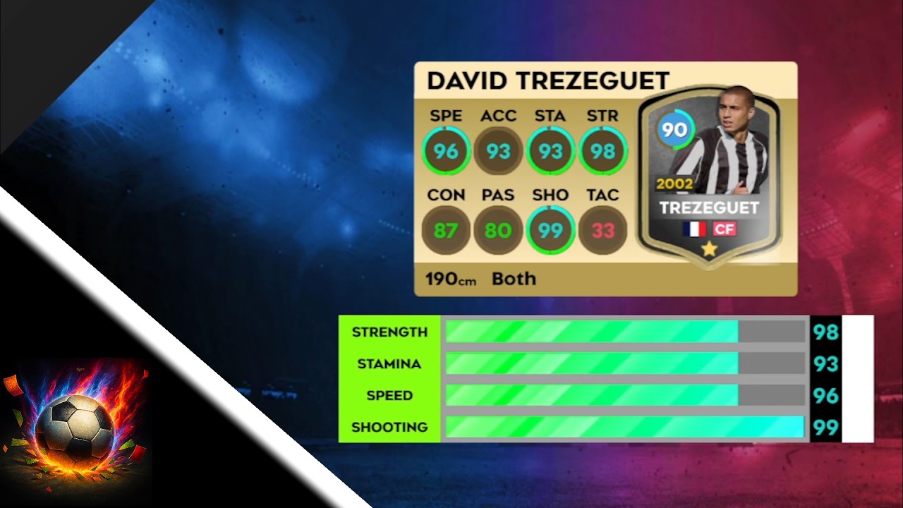 DLS 26 ⭐ | 🌟 UPGRADE MAX DAVID TREZEGUET (85) 💥