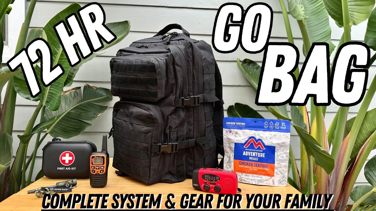 Go Bag Essentials! | Be Emergency Ready!