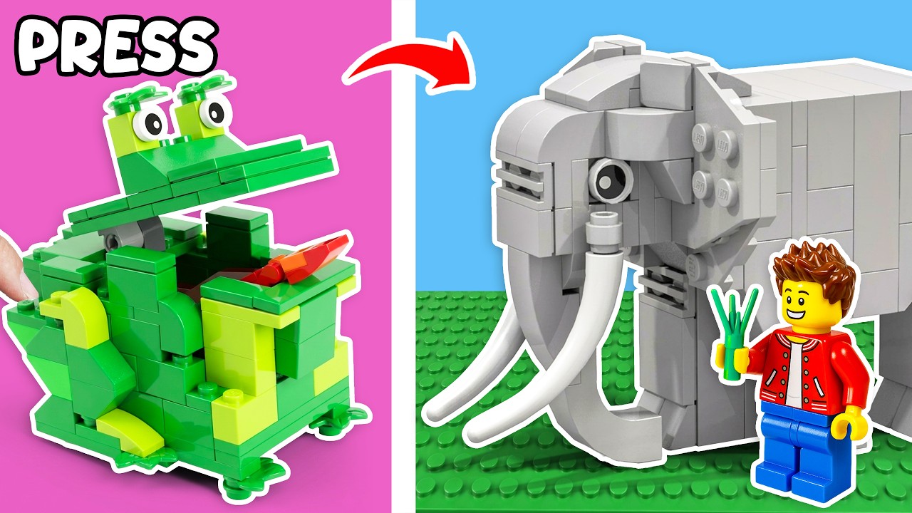 I Built All the LEGO Animals in a Huge Zoo | JJ Bricks