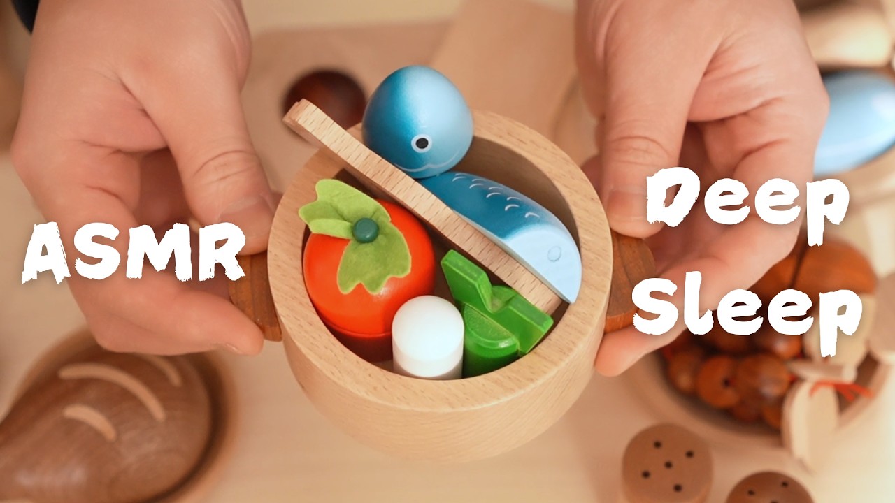 ASMR | 20+ Wood Triggers Collection & Wood Soup for Deep Sleep (No Talking)