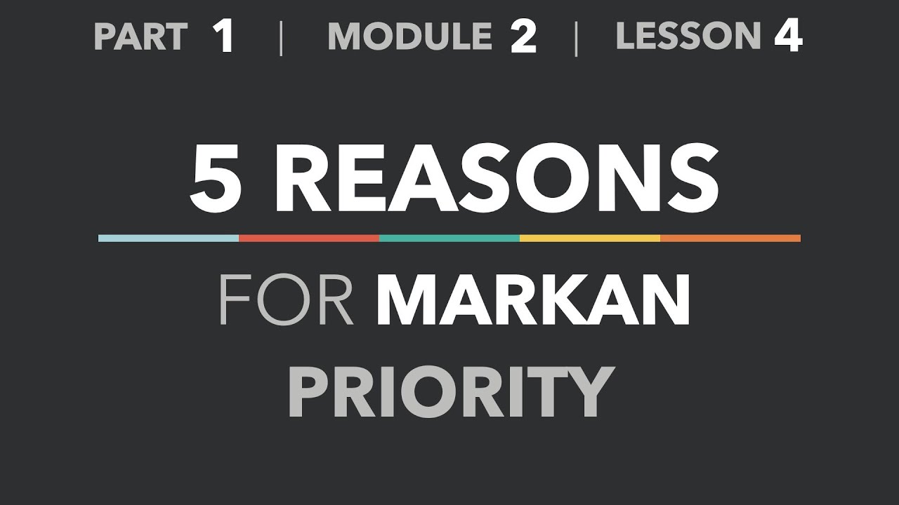 1-2-4 &mdash; 5 Reasons for Markan Priority - Life of Christ - Part 1