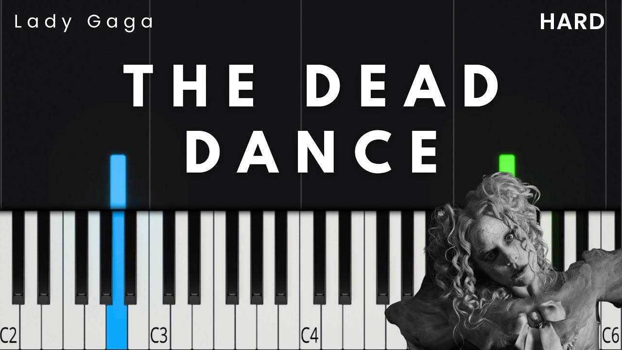 Lady Gaga - The Dead Dance (WEDNESDAY Soundtrack) | HARD Piano Tutorial