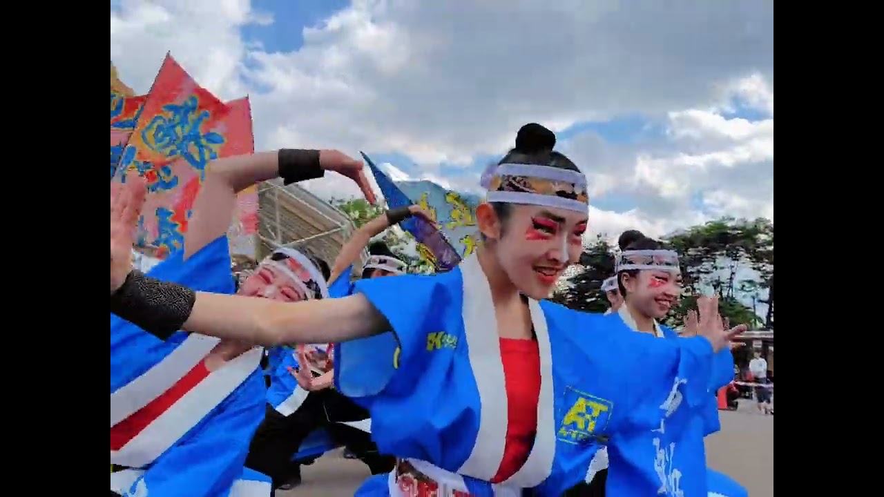 市立船橋高校吹奏楽部THEヨサコイ(市船　よさこい）2025 YOSAKOIソーラン祭り　新さっぽろ「あつこい」会場　2025.6.8
