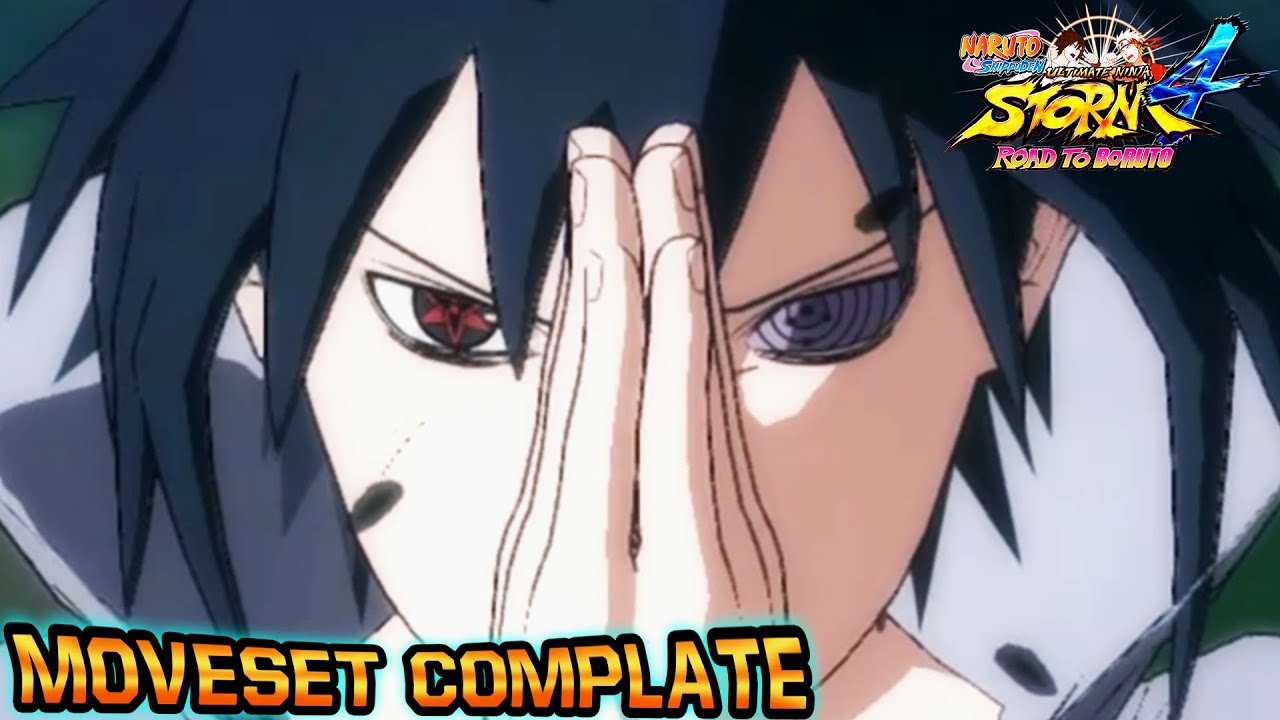 Sasuke Rinnegan Tomoe 6 Complate Moveset With Command - NARUTO SHIPPUDEN: Ultimate Ninja STORM 4