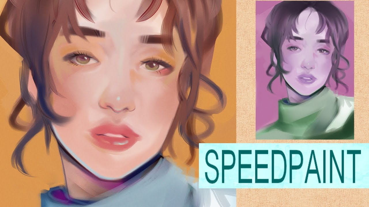 Semi Realistic Speed Paint Voiceover