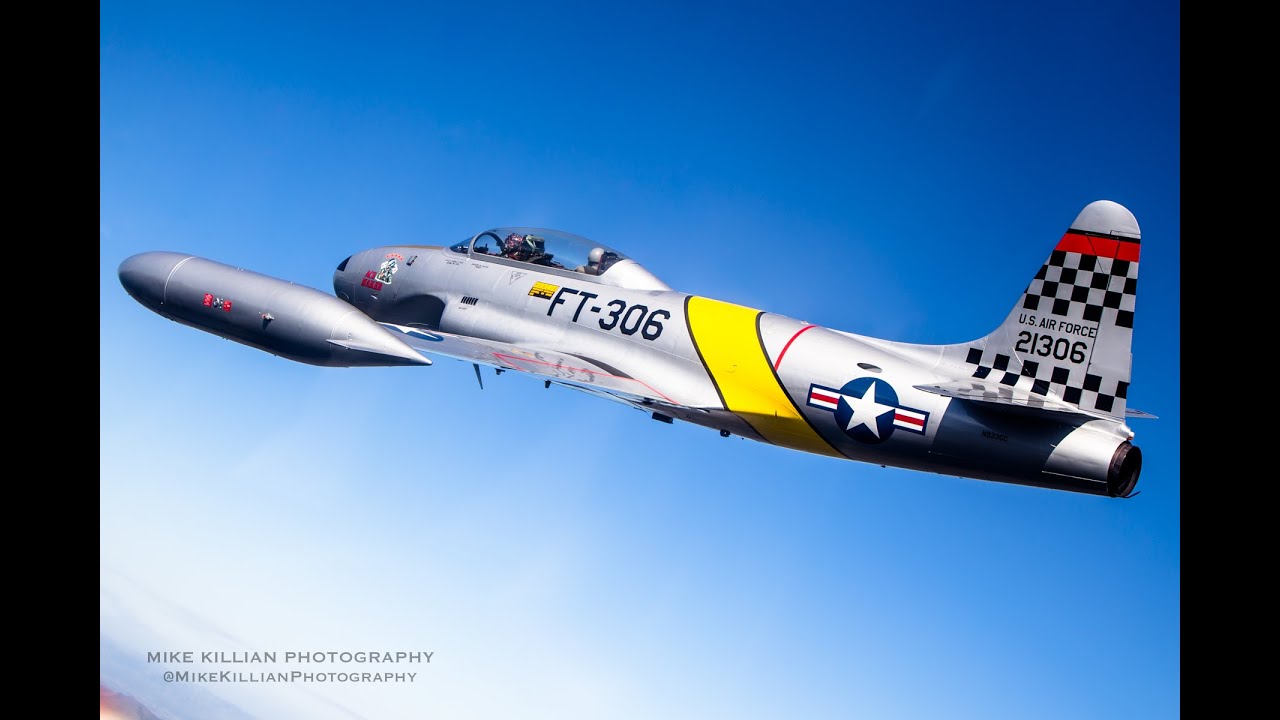 Aerial Jet Shoot with THREE T-33 'Ace Makers’
