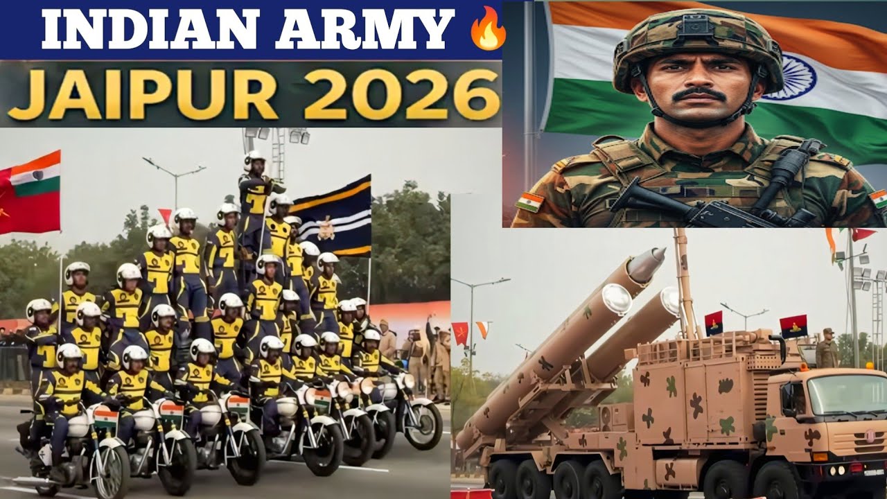 🇮🇳 Indian Army Parade 2026: ब्रह्मोस मिसाइल और जांबाज सैनिकों का शक्ति प्रदर्शन | Full Show 