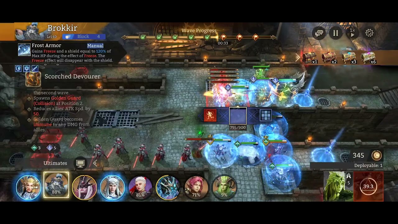 Malrik Hall Watcher of Realms - Red Mossy Crystal level 1