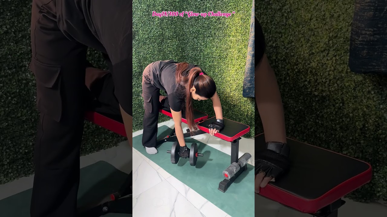 Day 18 Glow-Up Challenge 💪 | Home Workout Results 🔥 