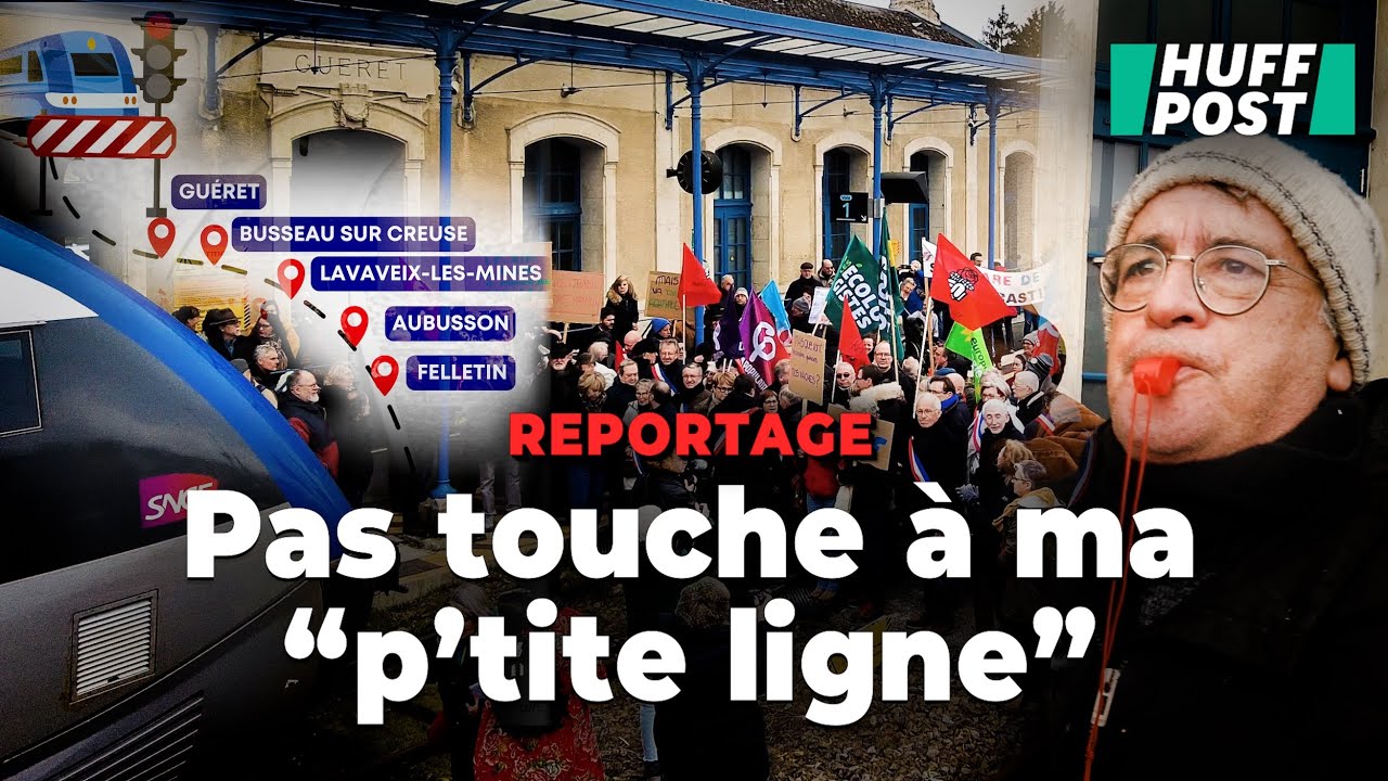 En Creuse, le combat pour sauver la « p’tite ligne » de train Guéret-Felletin