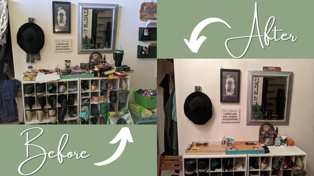 Trying @The Organized Soprano 's guide to An Organized Entryway, I got so inspired!