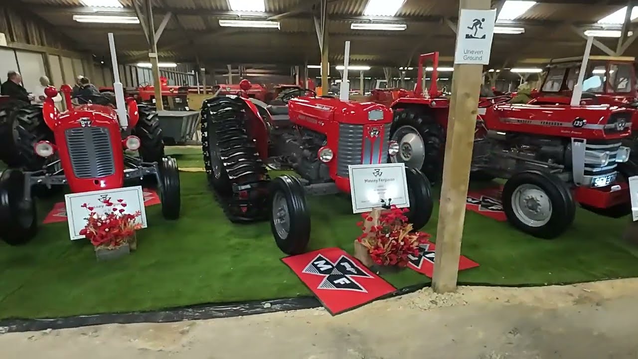 Часть 3 из 4: Newark Vintage Show 2025 — Дэвид Браун, Massey Ferguson и множество классических тр...