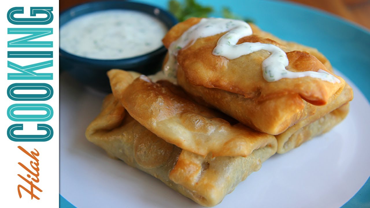 How to Make Mini Chimichangas aka Mini Chimis! | Hilah Cooking