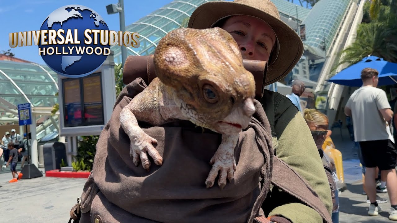 Dolores the Aquilops Meet & Greet | Jurassic World: Rebirth | Universal Studios Hollywood