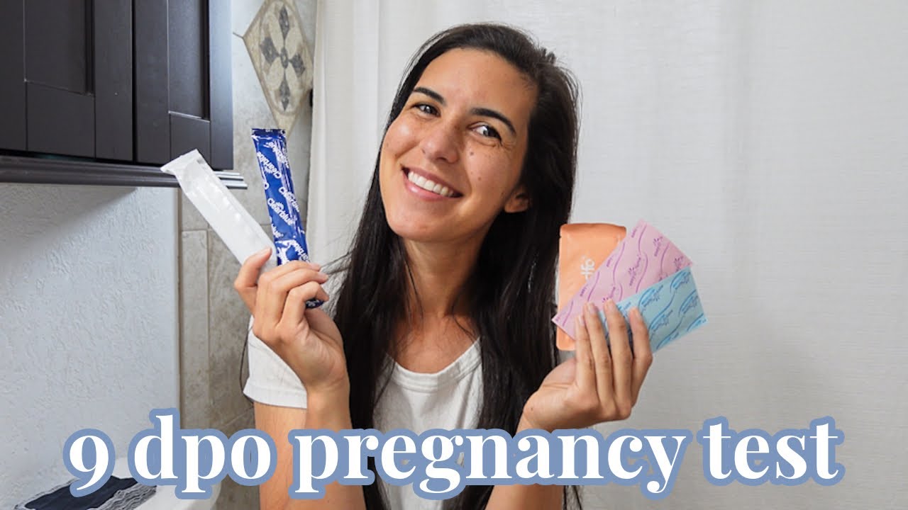 9 DPO Early Pregnancy Test | Easy@home, Wondfo & Clearblue #infertility