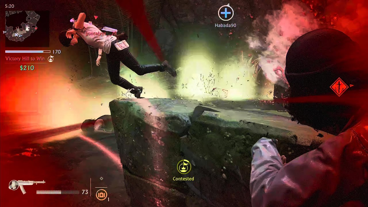 Couldn't get a break this match | King of the Hill | Uncharted 4: A Thief's End multiplayer