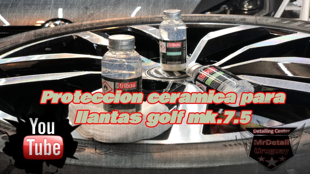 DETAILING URUGUAY|Proteccion de llantas con ceramic coating Tribos
