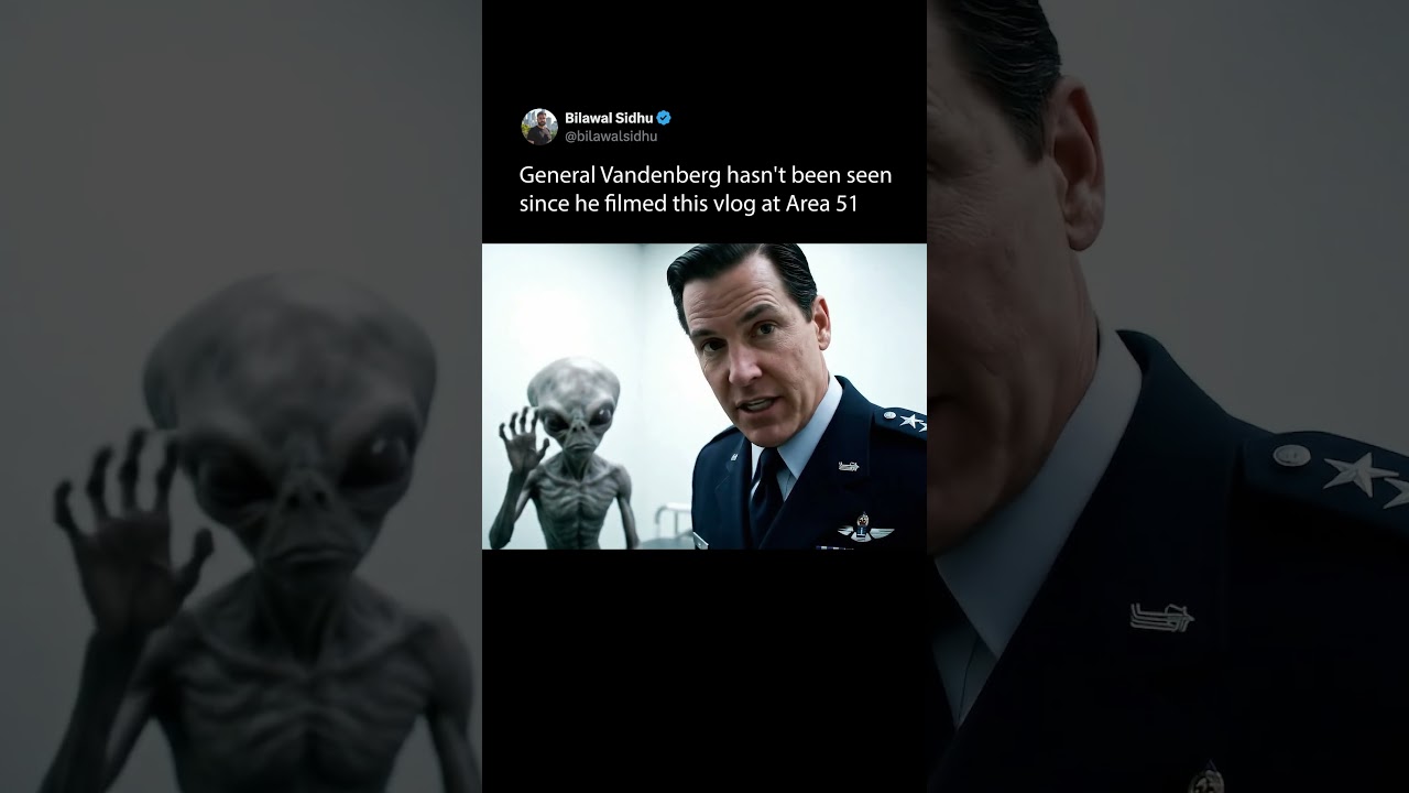 General Gives Tour Of Area 51 #aliens #ufo #uap