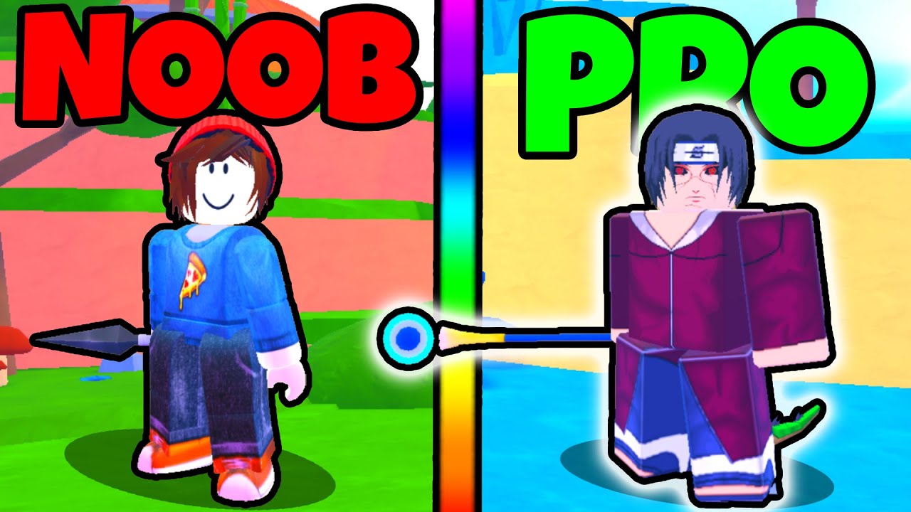 Going NOOB TO PRO *F2P* In Anime Weapons!! #1