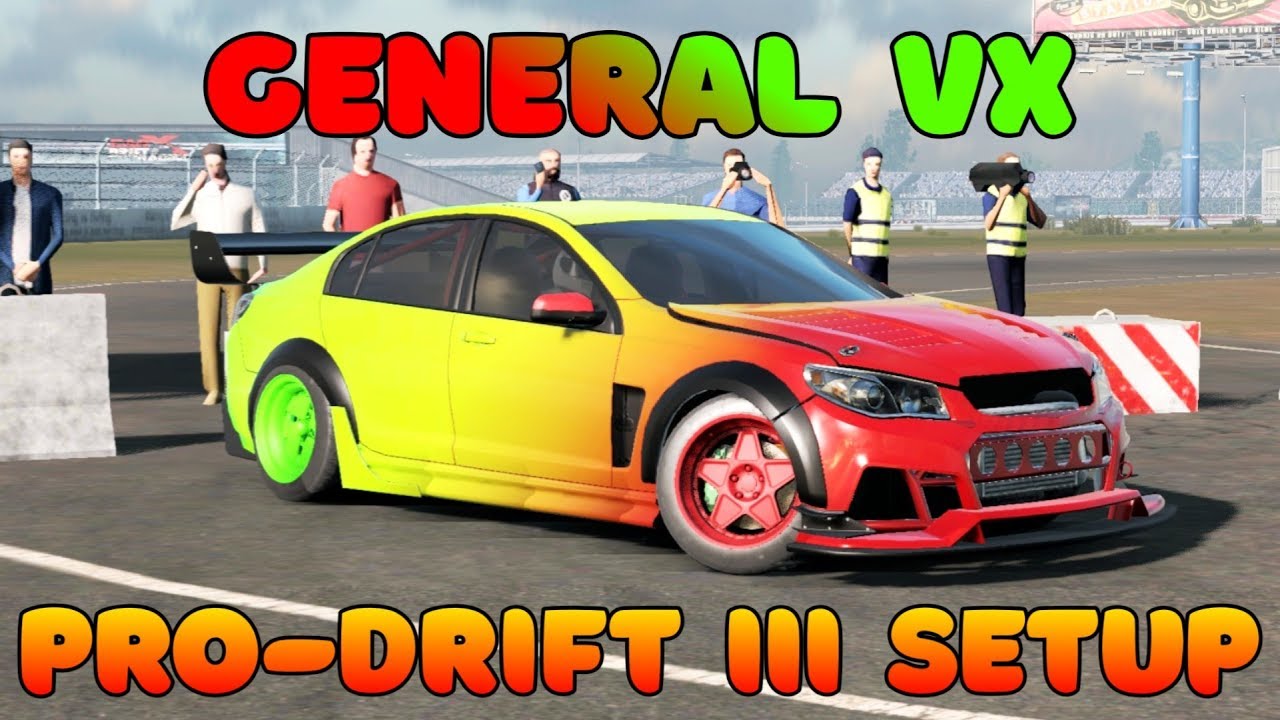General VX Pro-Drift III Custom Setup (Holden Commodore VF) | CarX Drift Racing 2