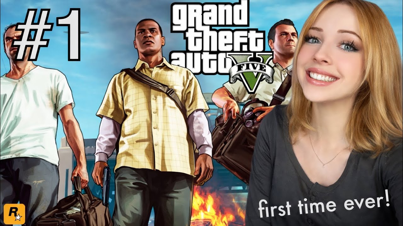 I FINALLY Played GTA V For The First Time Ever - OMG ! / First Playthrough Grand Theft Auto 5 (Pt.1)