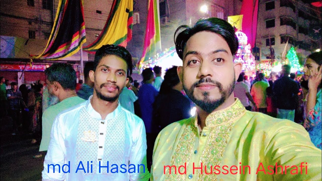 🌙10 moharram tajiya misil 2024 Dhaka bangladesh Mohammad pur Geneva camp🚩