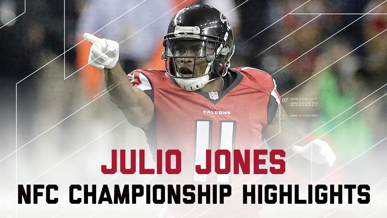 Julio Jones Goes Off for 180 Yards & 2 TDs! | Packers vs. Falcons | NFC Championship Highlights