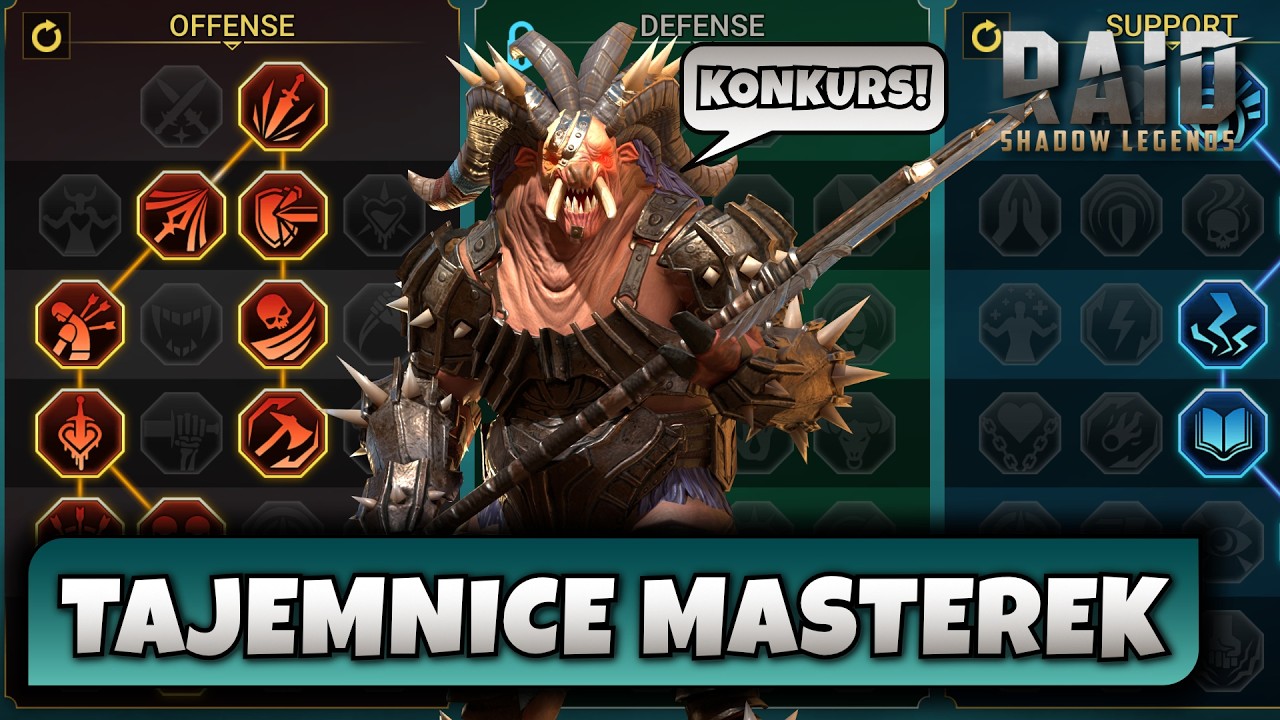 Masterki  - poradnik dla każdego | Raid: Shadow Legends