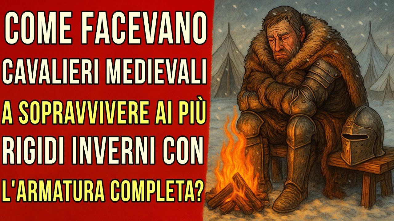 Come i cavalieri medievali sopravvivevano agli inverni pi&ugrave; rigidi in armatura completa?
