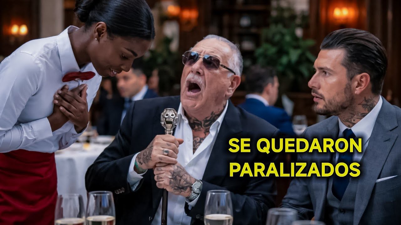 Camarera tímida habló siciliano y los paralizó en el local!!