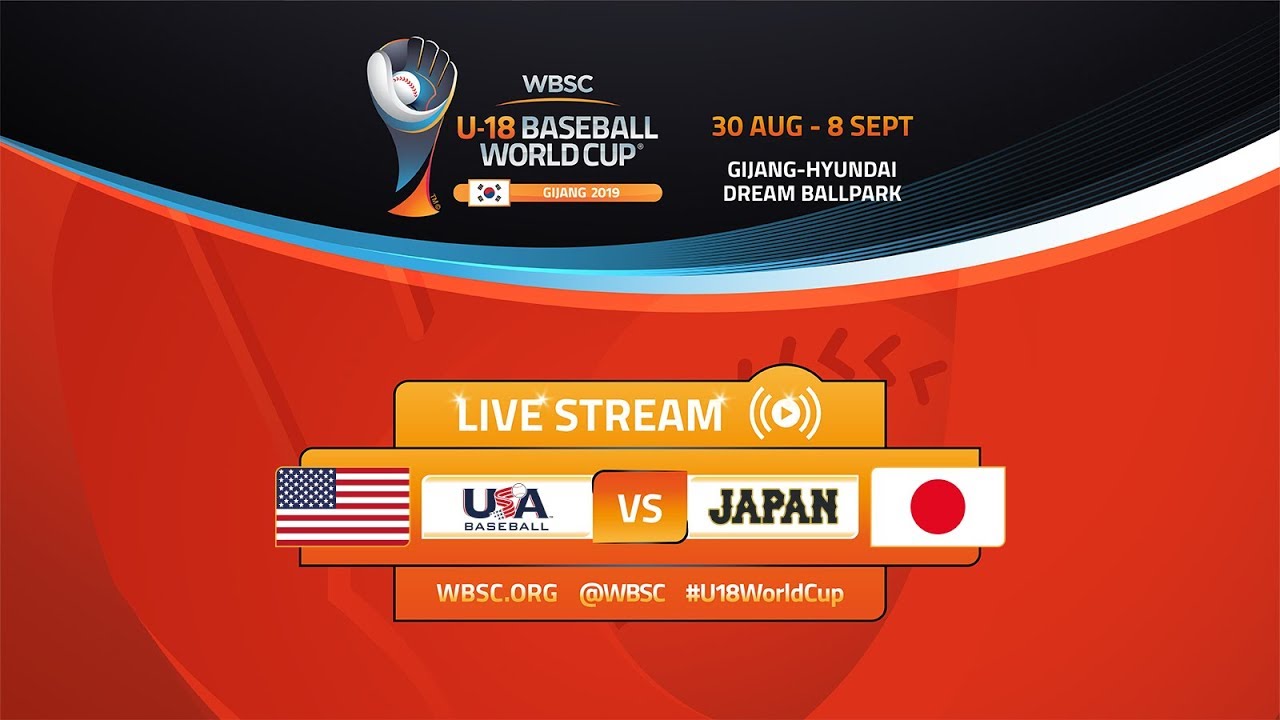 USA v Japan - U-18 Baseball World Cup 2019 - Opening Round