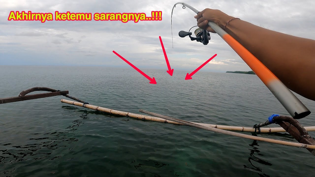Mancing di karang dangkal ketemu sarang ikan Auto Strike.