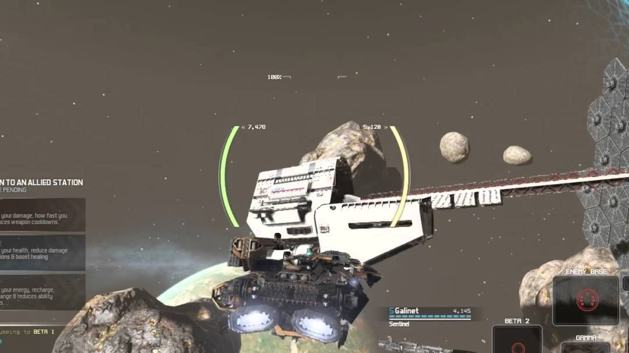 FRACTURED SPACE Game play.  (Time to scan some ships)