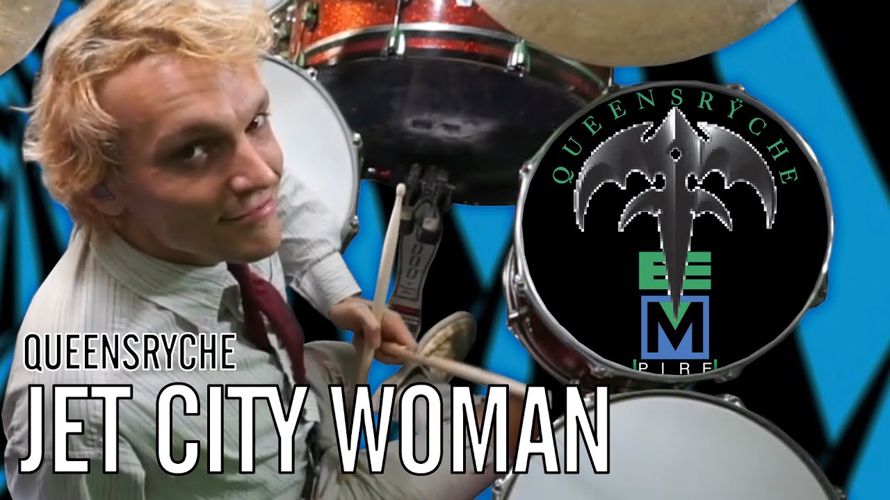 Queensr&yuml;che - Jet City Woman | Office Drummer [First Time Hearing]