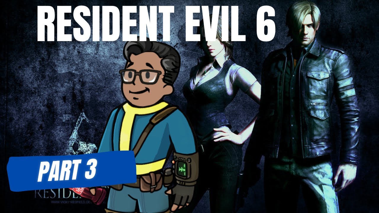 Resident Evil 6 Pt 3: Zoomer and Emblem Go Swimming