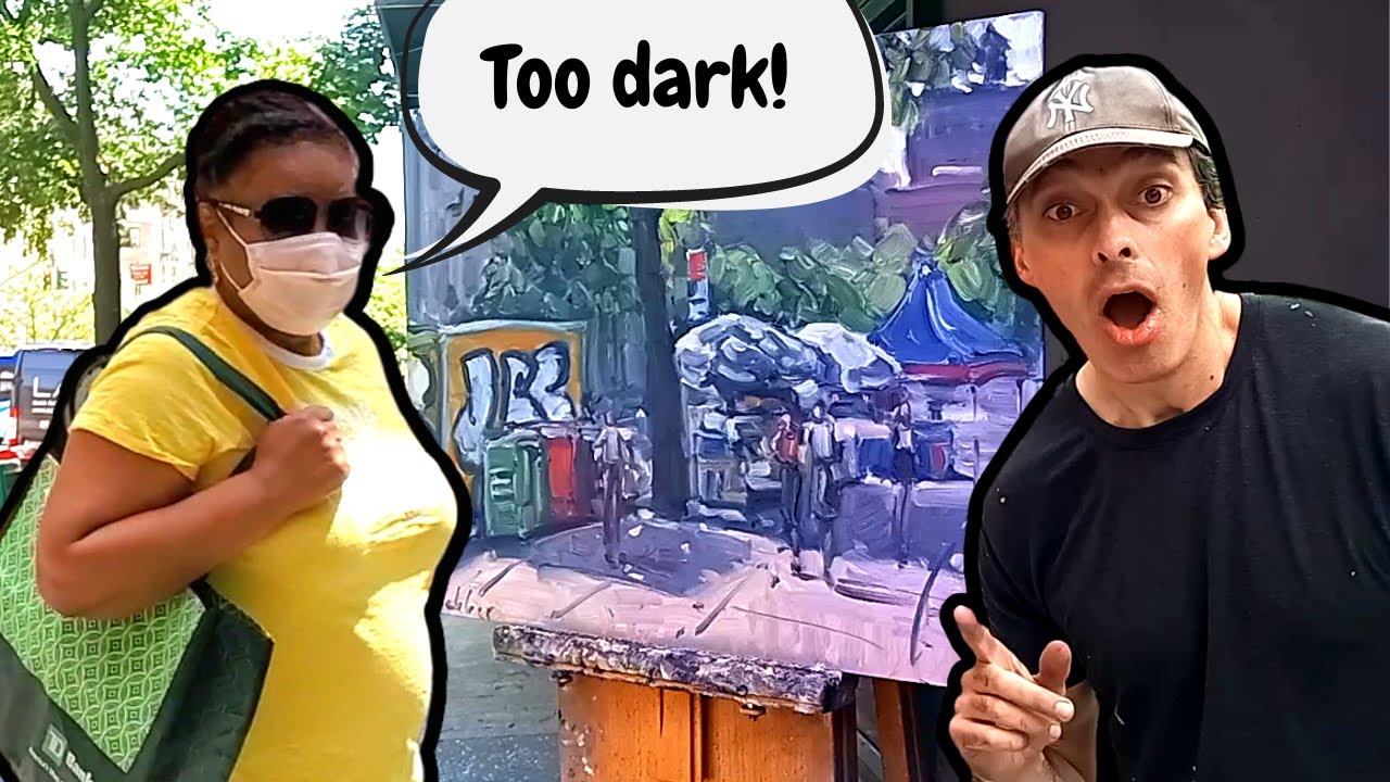 New York City Plein Air Painter Gets Called Out