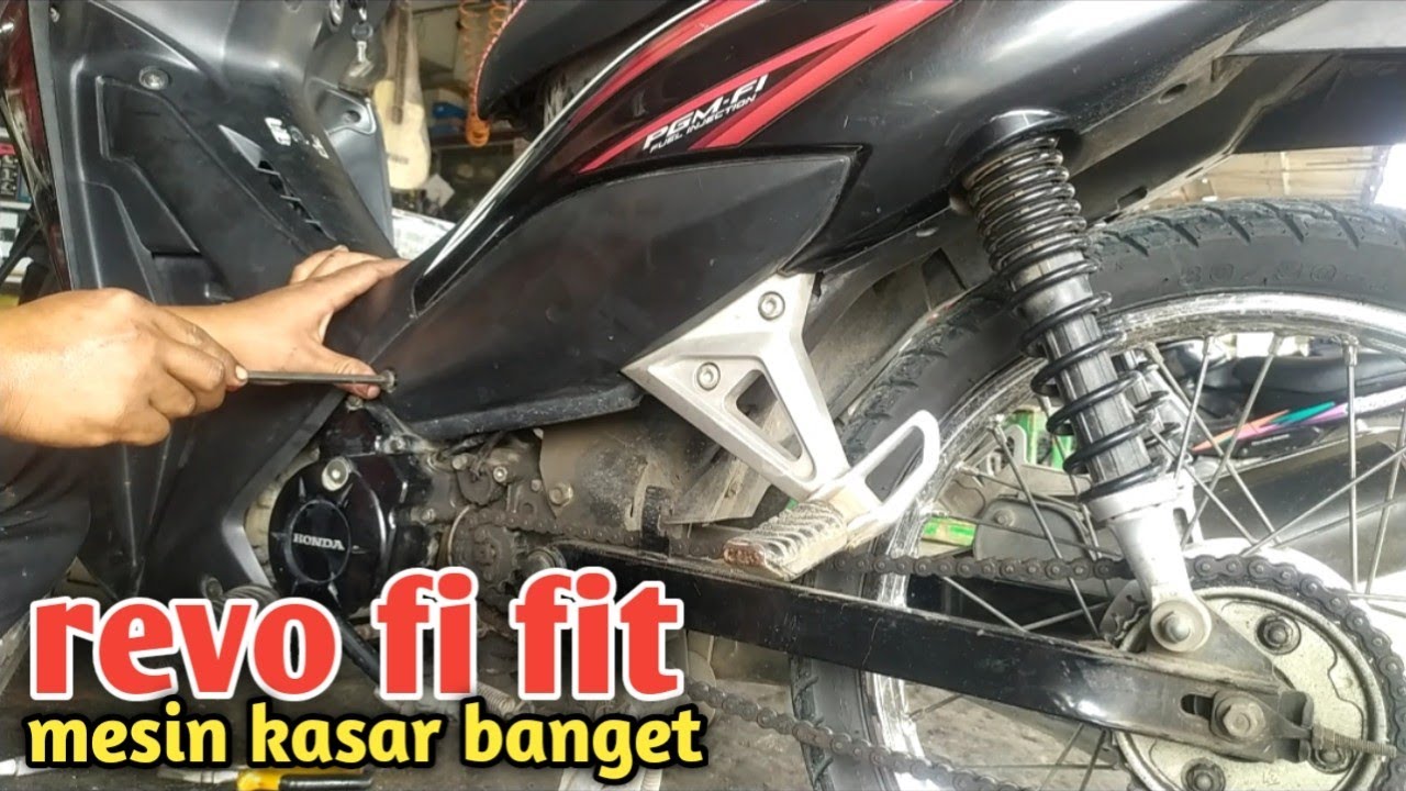 penyebab suara mesin revo fi atau revo fit kasar