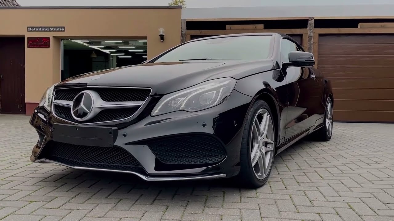 Detailing Mercedes Benz E 350 CGI Cabrio