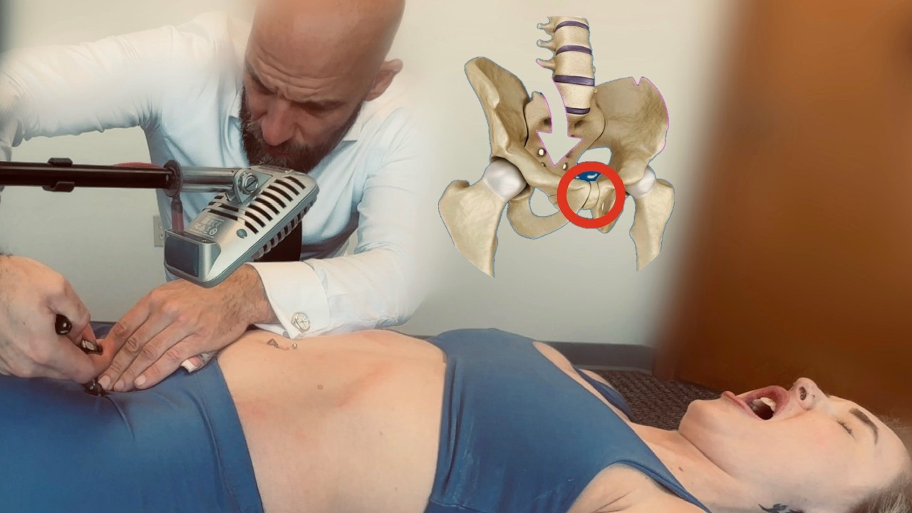 Pubic Bone Cracked *Symphysis Pubis Manipulation For Scoliotic Spine *Advanced Chiropractic.