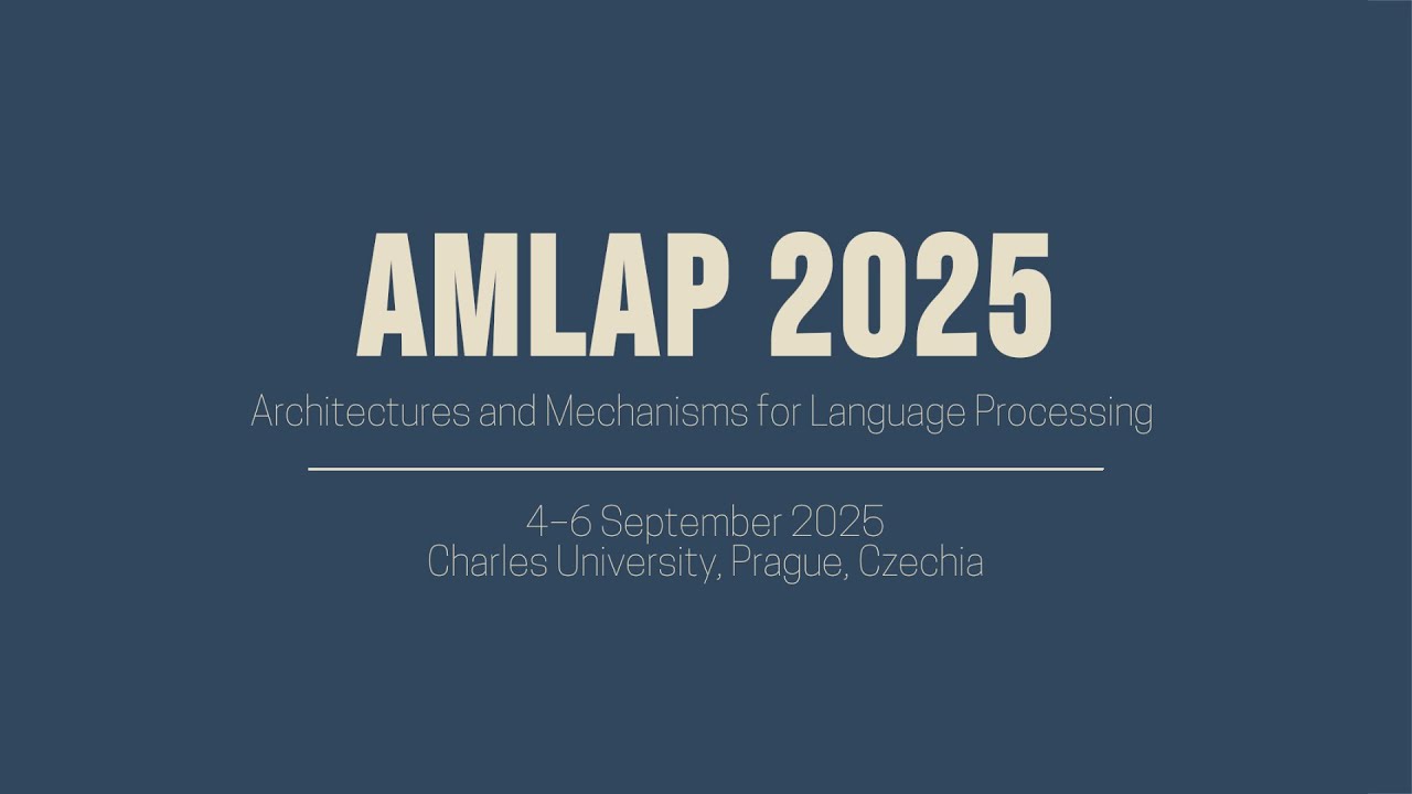 AMLaP2025: Keynote: Vera Demberg: Towards personalized models of processing difficulty