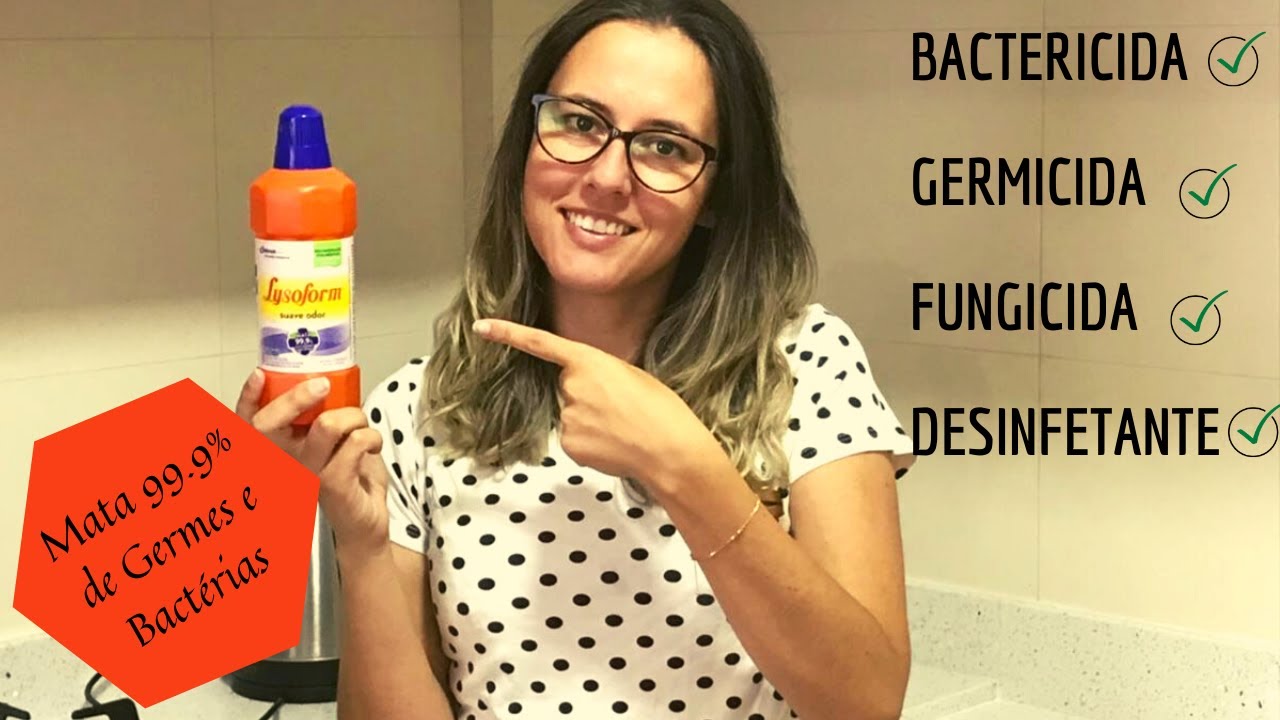COMO USAR LYSOFORM - DICAS E TRUQUES - Canal de Casa para sua Casa