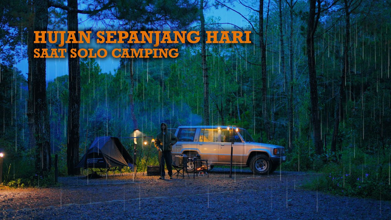 Solo Camping #150 | Camping di Tempat Baru yang Syahdu
